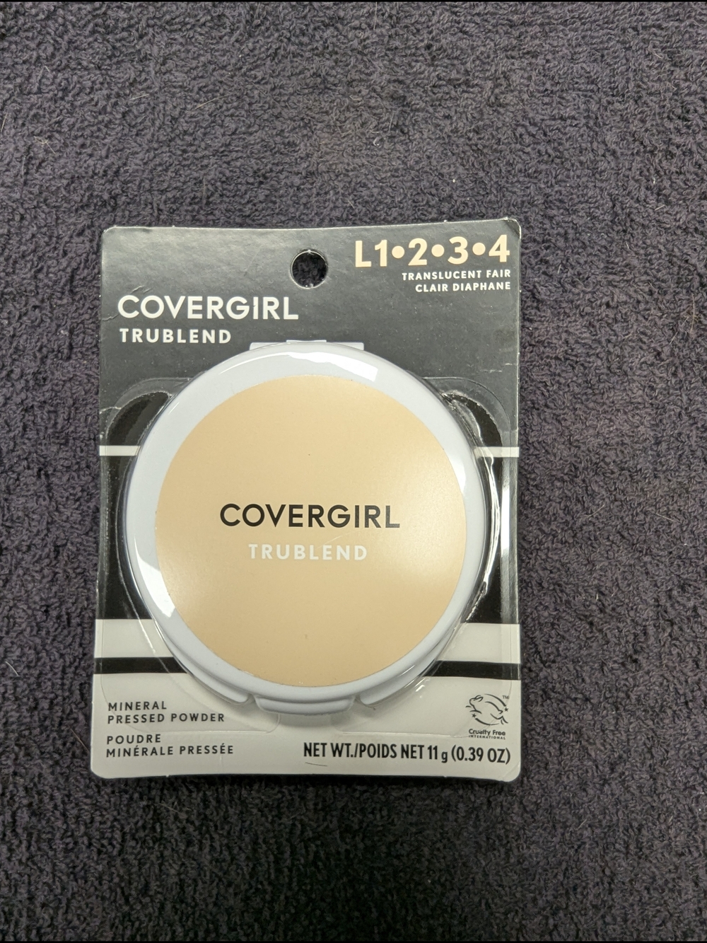 COVERGIRL TruBlend Mineral Pressed Powder - Translucent Fair (White Package)